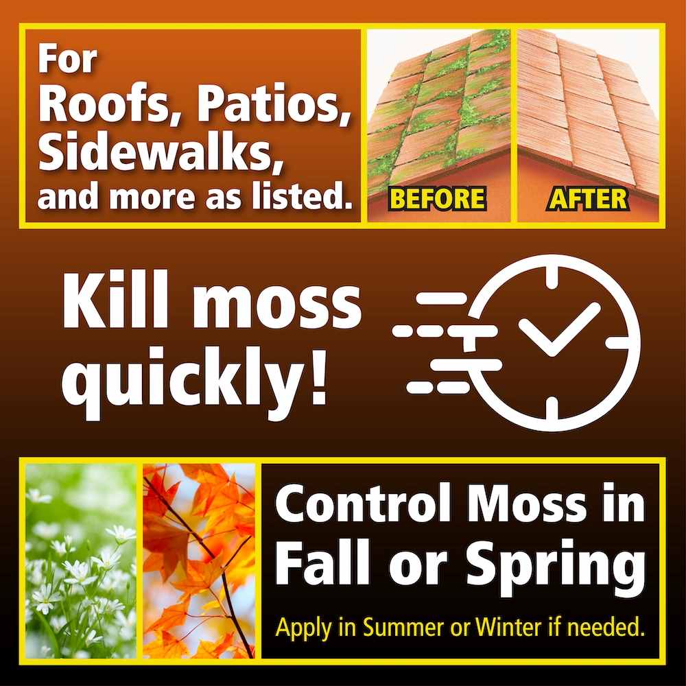 moss out for roofs structures