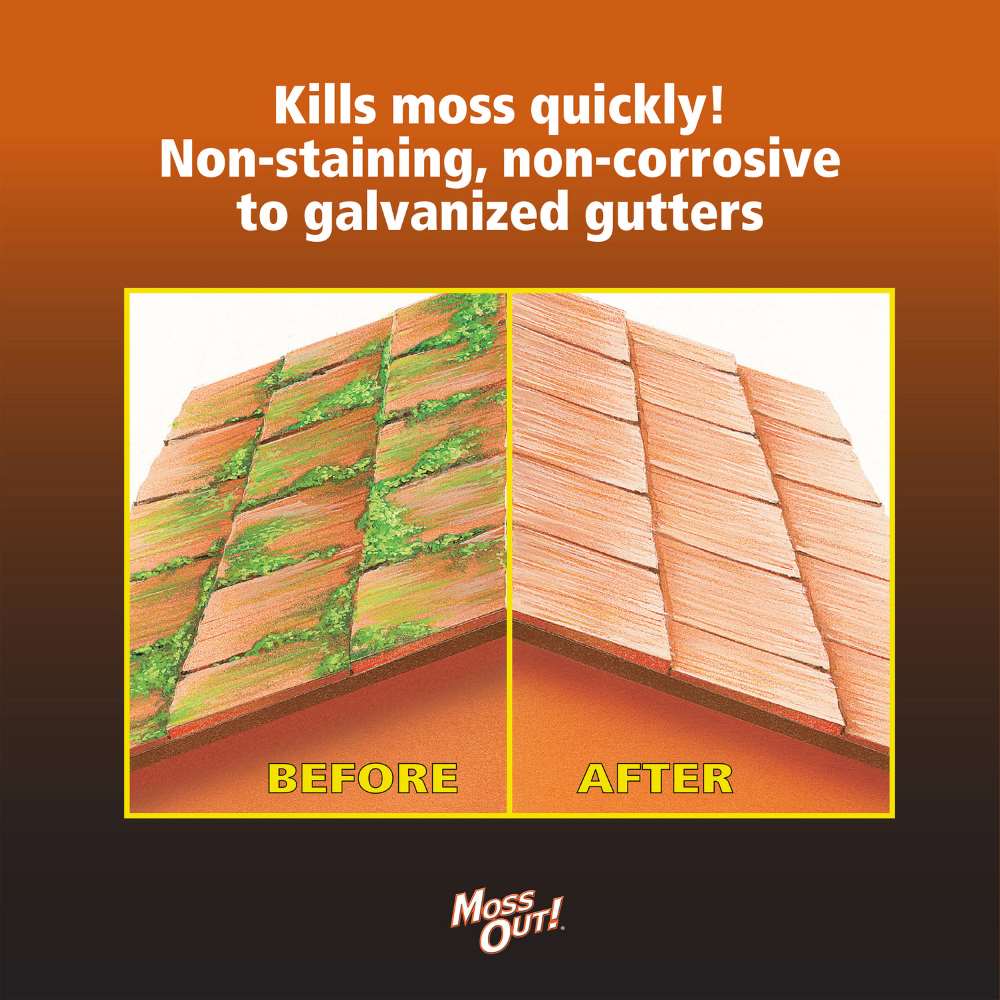 moss out for roofs structures