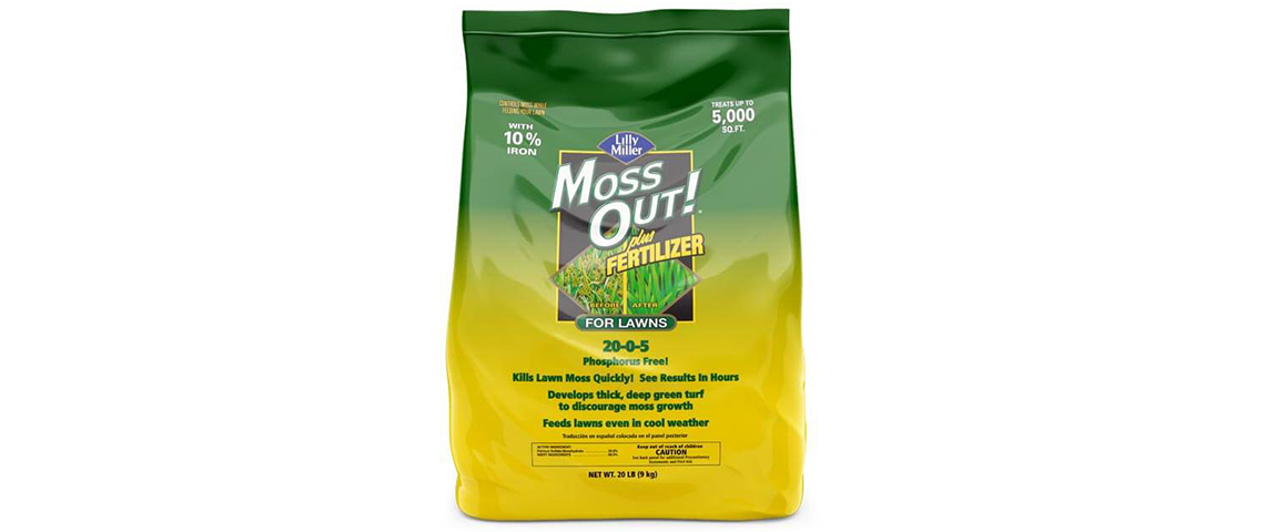 Lilly Miller Moss Out Moss Control Granules 20 lb